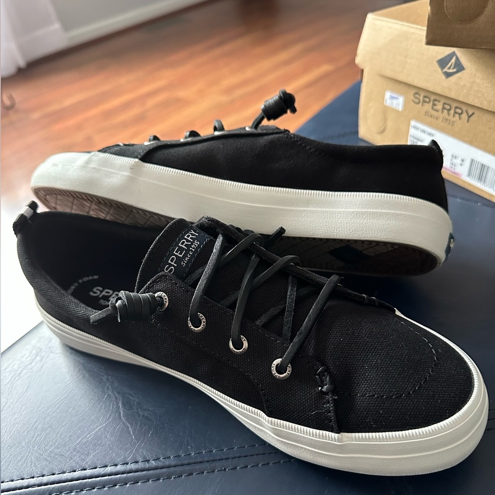 SPERRY top-sider Crest Vibe Linen Black